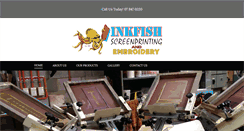Desktop Screenshot of inkfish.co.nz
